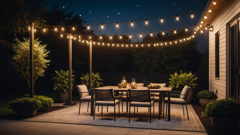 Patio Light Pole Smart Guide For Beautiful Outdoor Nights
